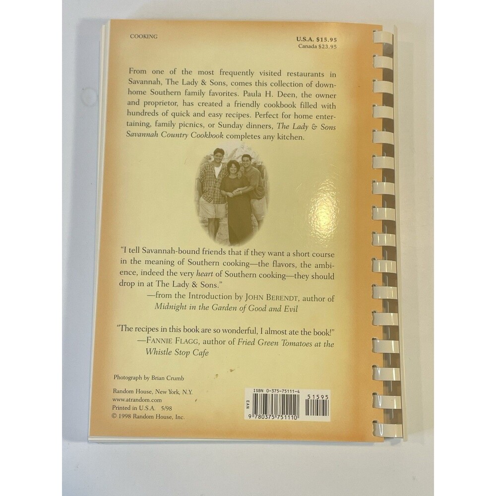 Paula Deen Boxed Set The Lady And Sons Savannah Country Cookbook Set - Picture 8 of 8